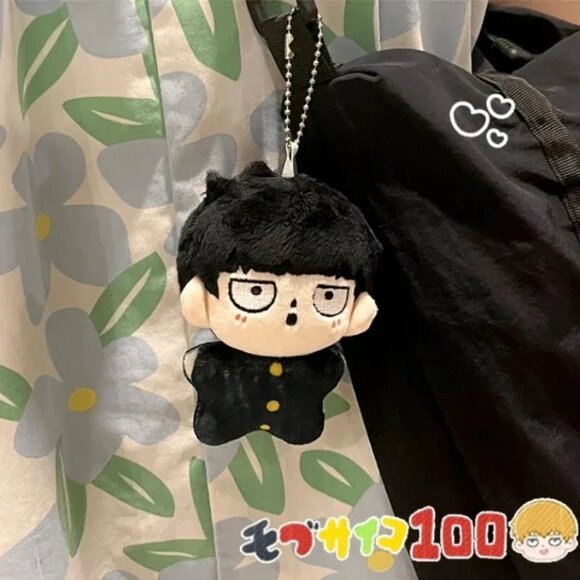 Mob Psycho 100 plush doll keychain, bag pendant - Picture 4 of 7